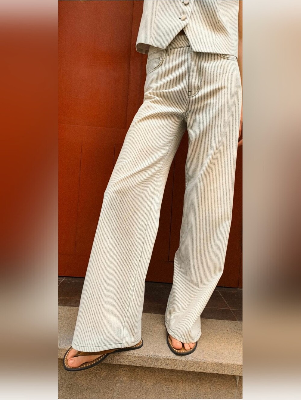 High-Waist Wide Leg Pants